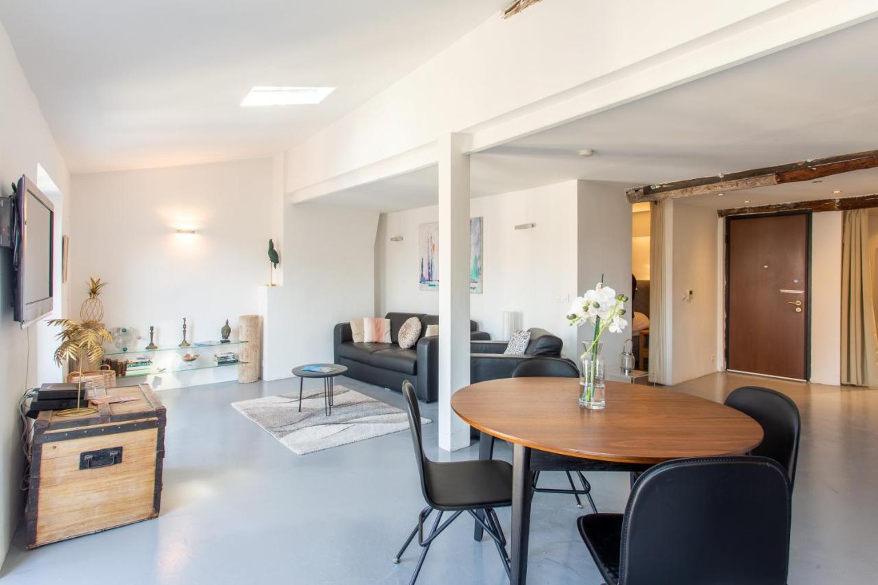 Ross 5- F2, Lumineux, Balcon, Loft, Clim, Vieux-Nice Eksteriør billede