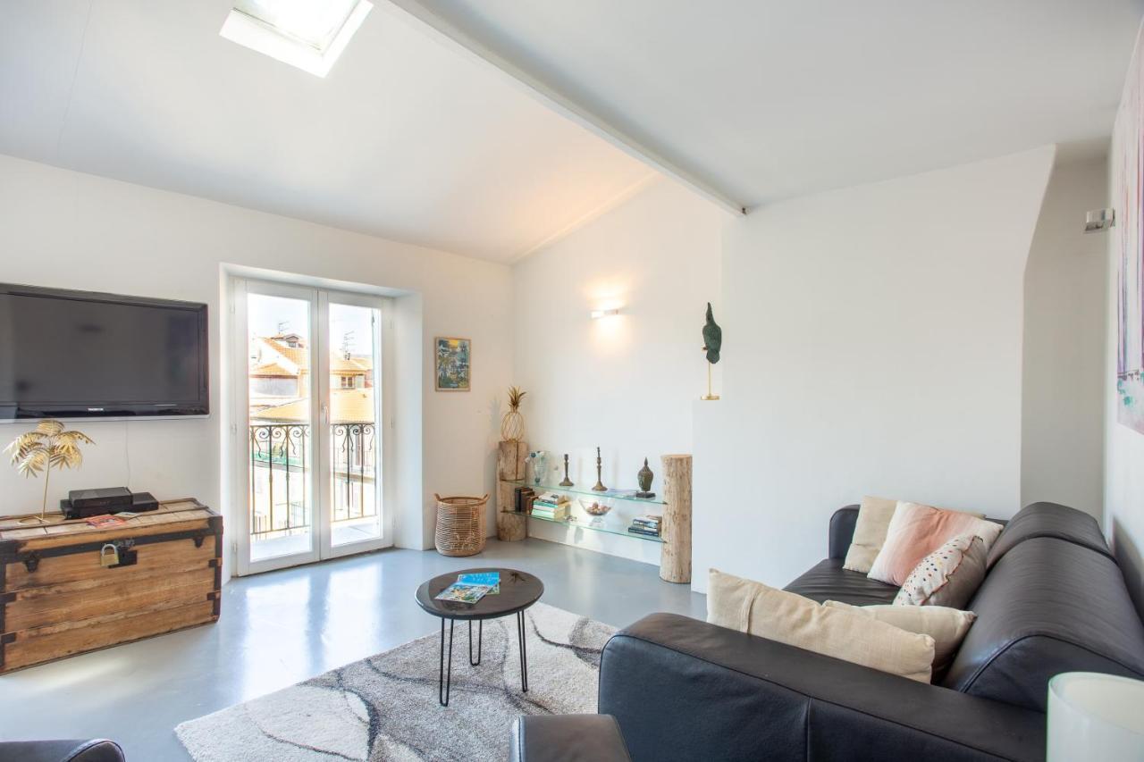 Ross 5- F2, Lumineux, Balcon, Loft, Clim, Vieux-Nice Eksteriør billede