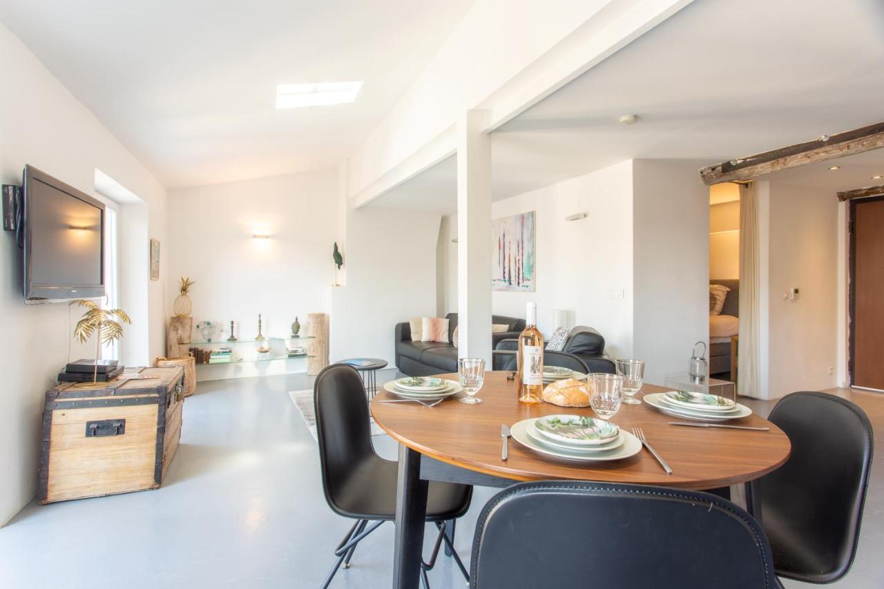 Ross 5- F2, Lumineux, Balcon, Loft, Clim, Vieux-Nice Eksteriør billede