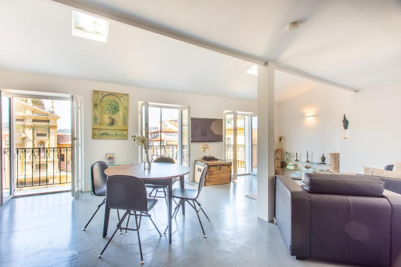 Ross 5- F2, Lumineux, Balcon, Loft, Clim, Vieux-Nice Eksteriør billede
