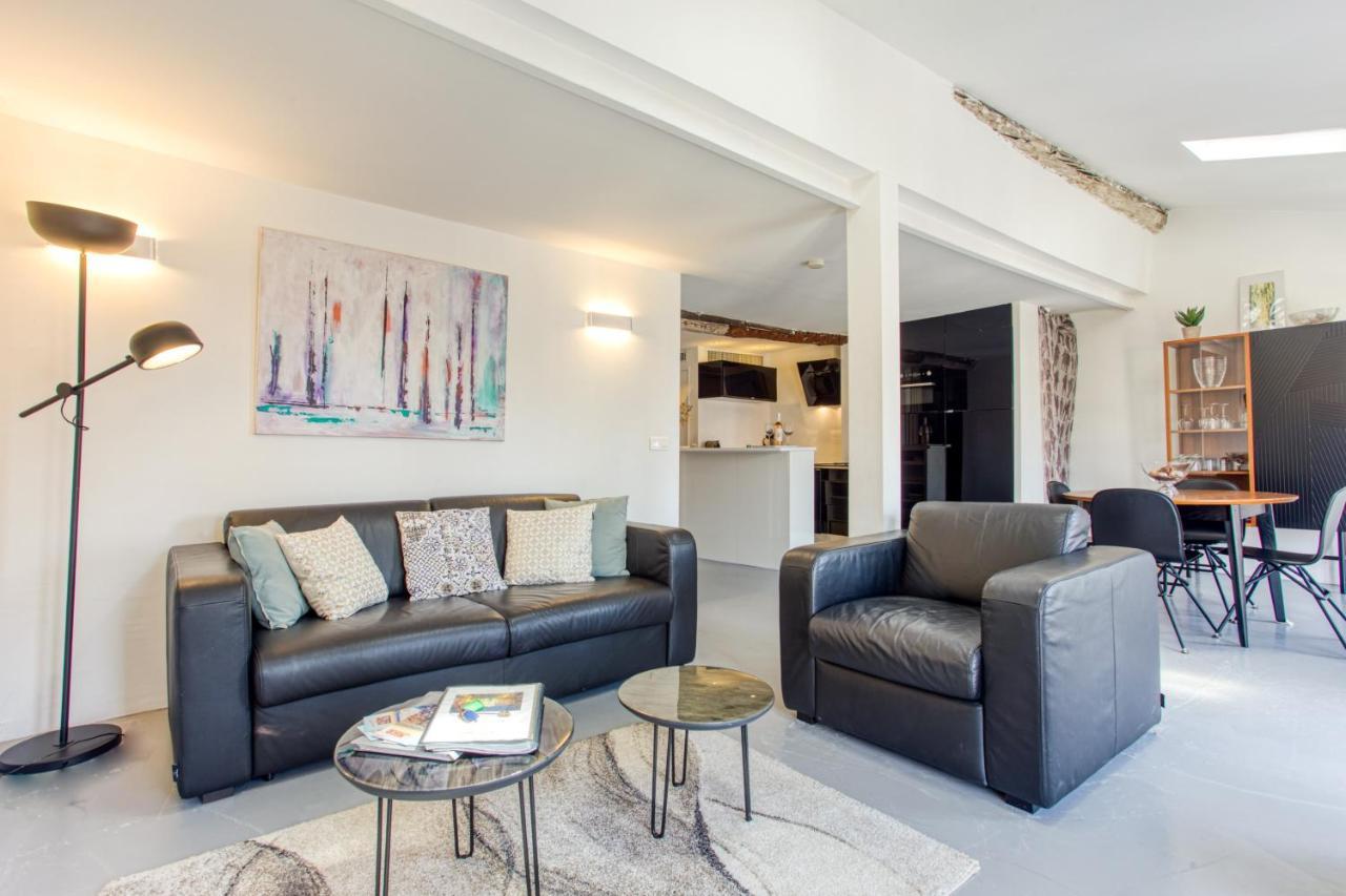 Ross 5- F2, Lumineux, Balcon, Loft, Clim, Vieux-Nice Eksteriør billede